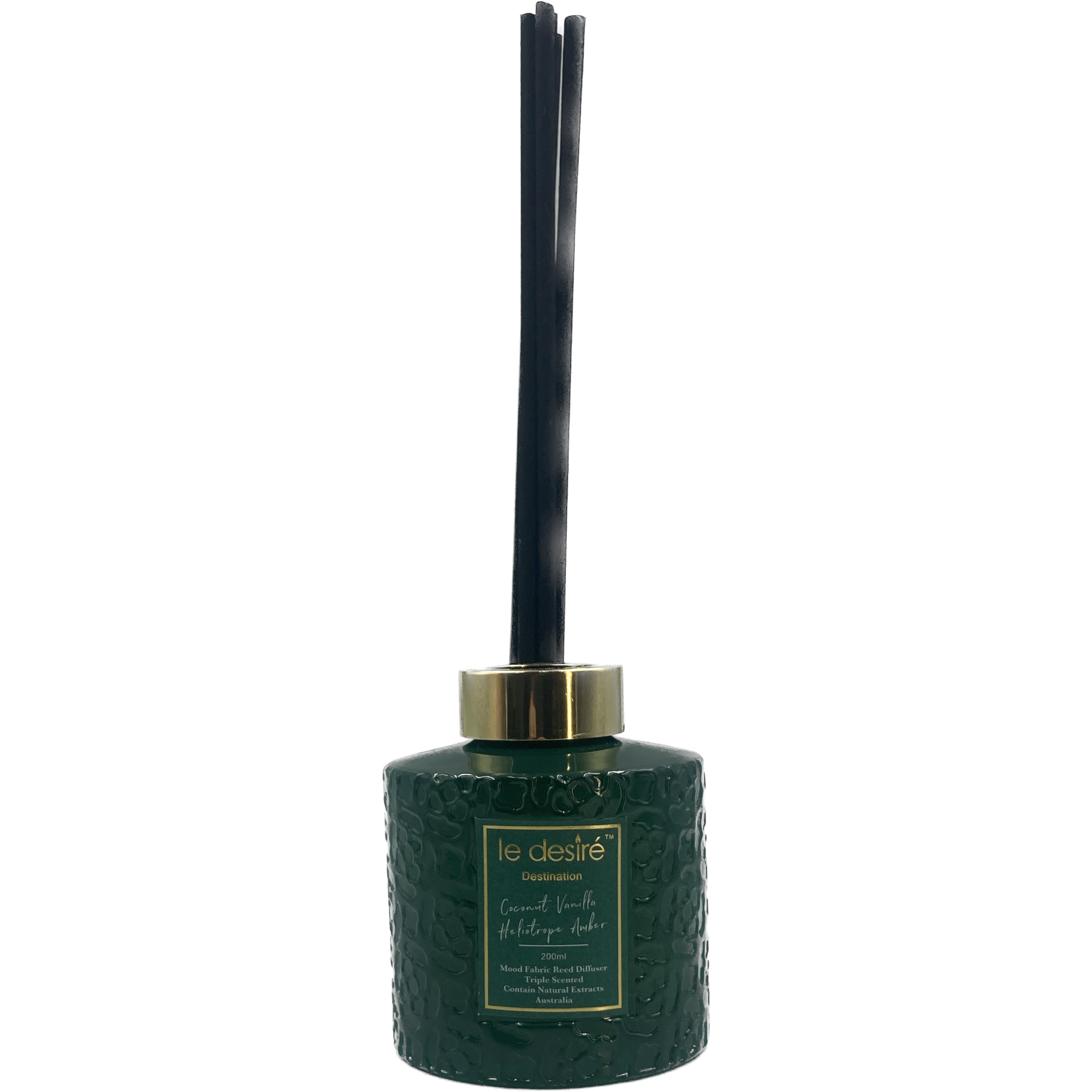 Coconut Vanilla Heliotrope Amber (Brisbane City Hall• Queensland) - Destination Reed Diffuser