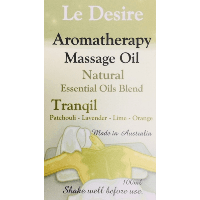 Tranquil - Aromatherapy Massage Oil