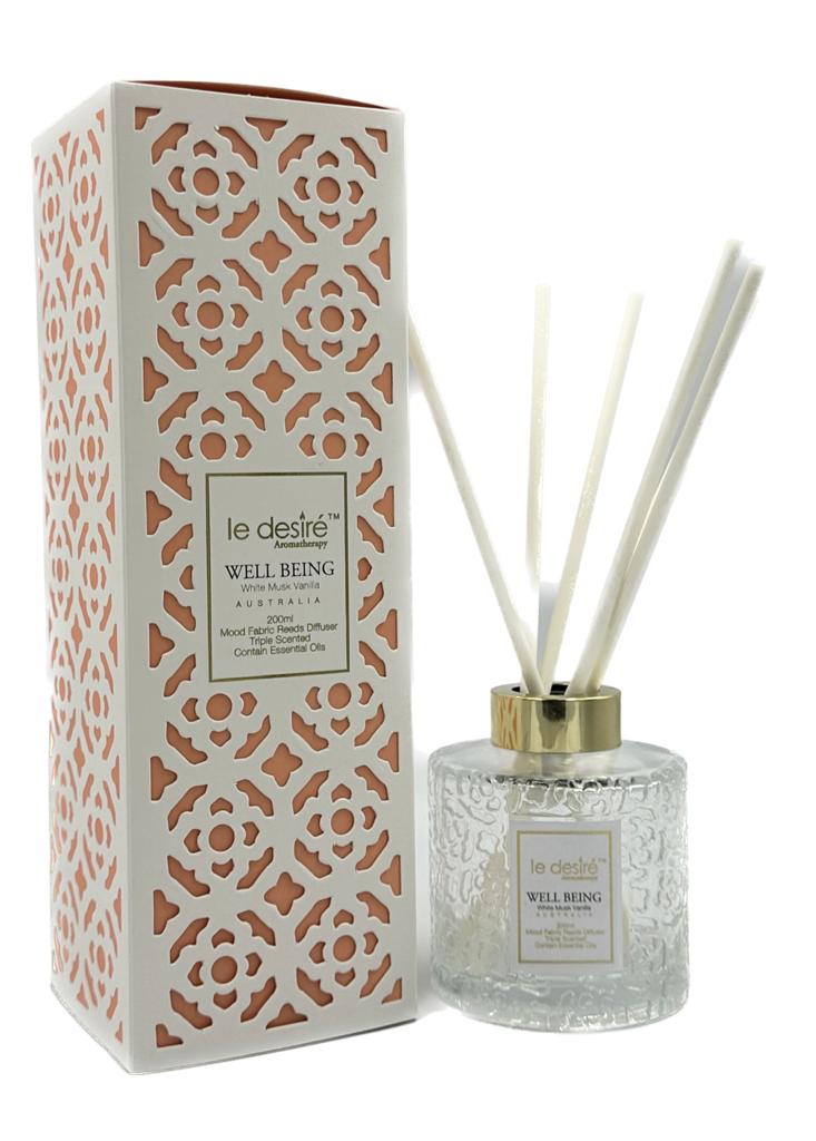 Well Being (White Musk Vanilla) - Aromatherapy Reed Diffuser
