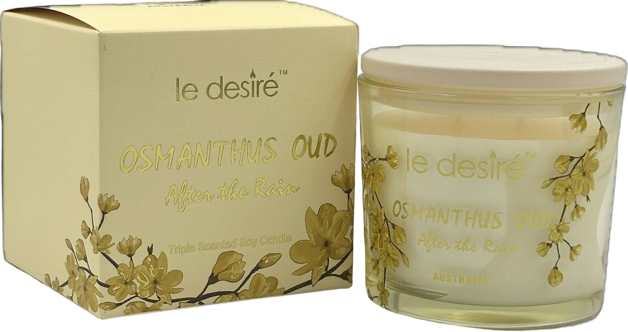 Osmanthus Oud - After the Rain Soy Candle