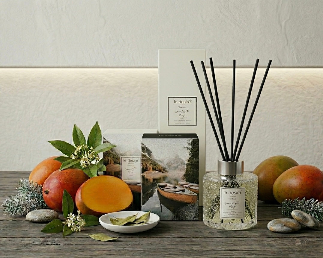 Lemon Myrtle Mango - Timeless Soy Candle