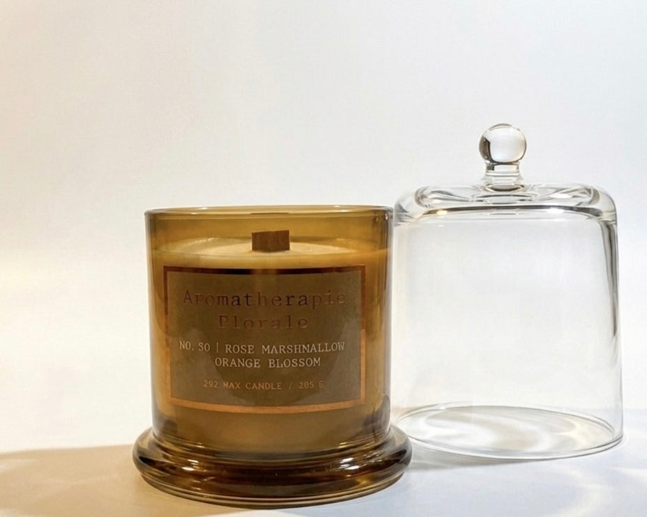 Rose Marshmallow Orange Blossom - Aromathérapie Florale Soy Candle