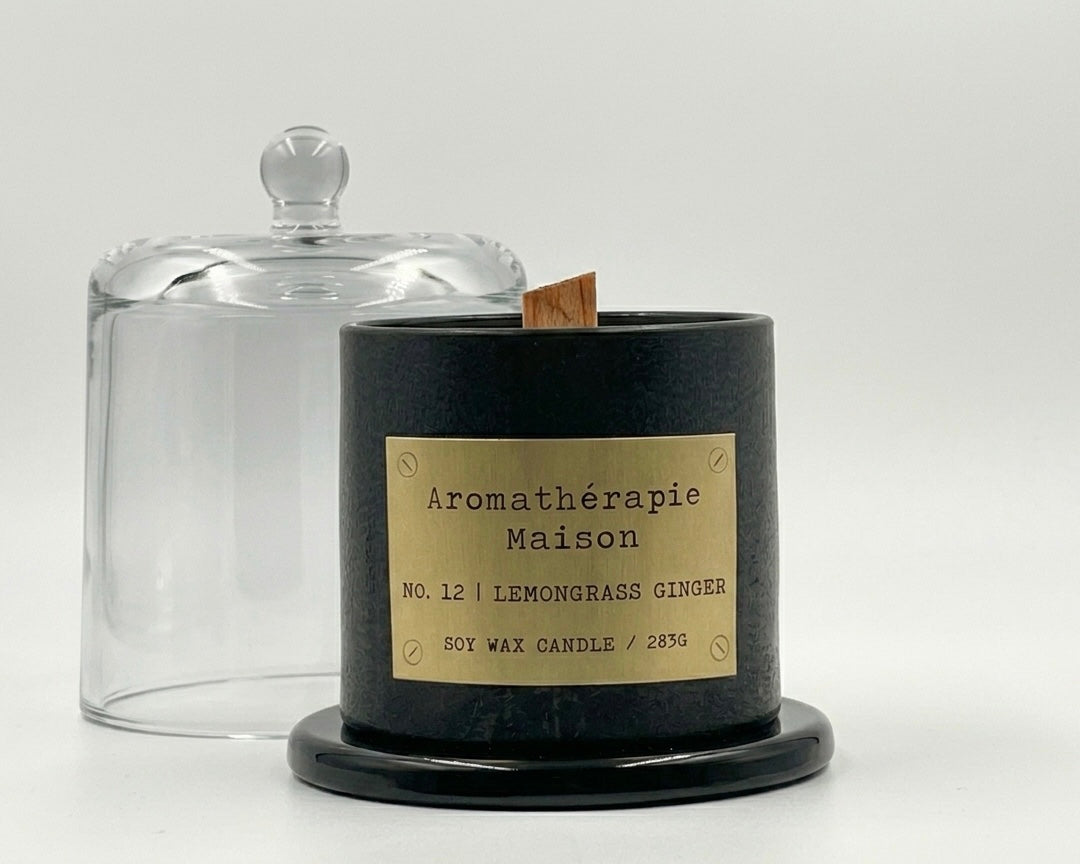 Lemongrass Ginger - Aromathérapie Maison Soy Candle