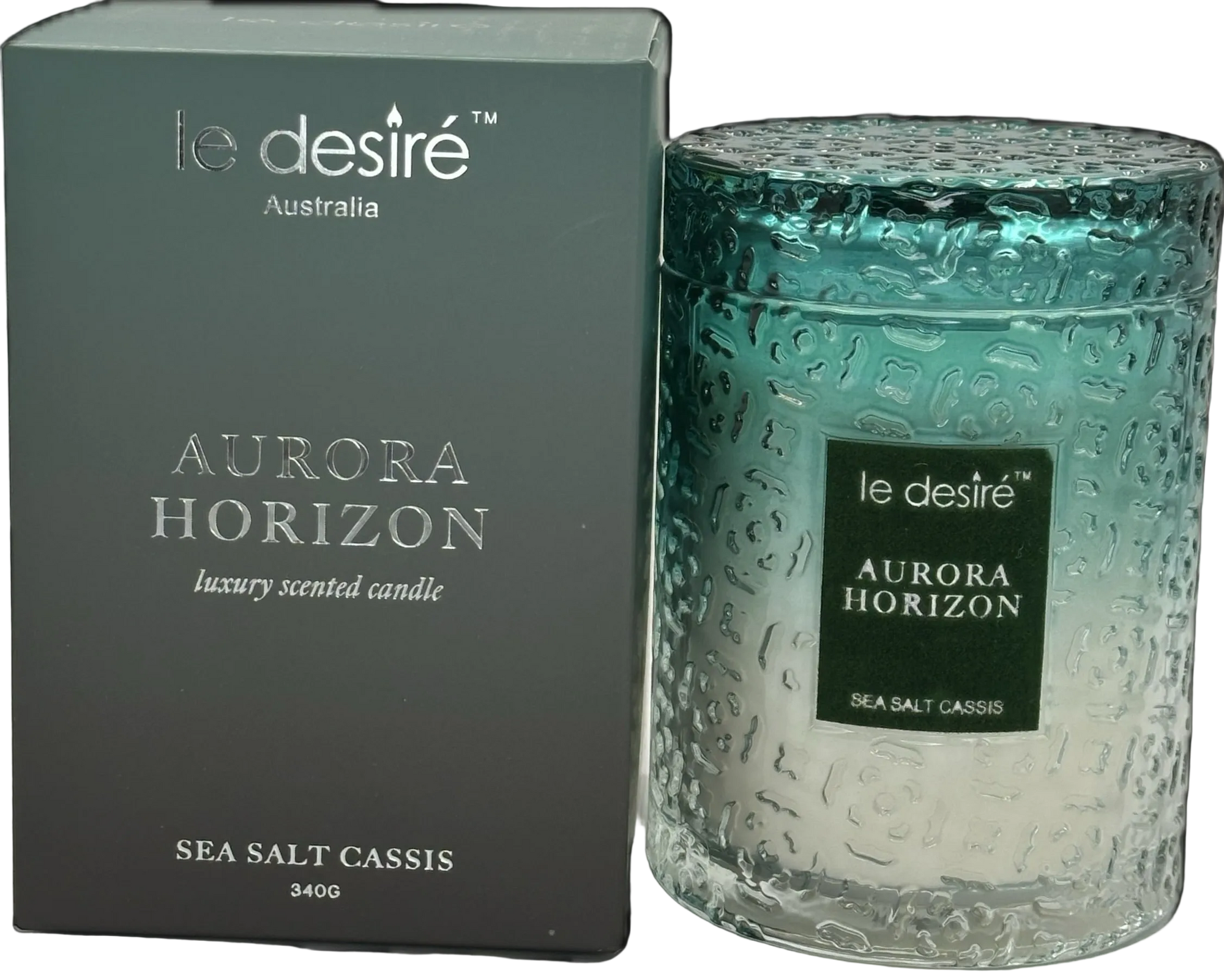 Sea Salt Cassis - Aurora Horizon Soy Candle