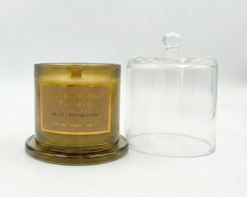 Purple Lotus - Aromathérapie Florale Soy Candle