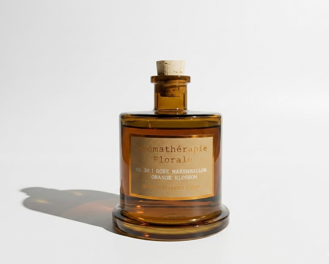 Rose Marshmallow Orange Blossom - Aromathérapie Florale Reed Diffuser