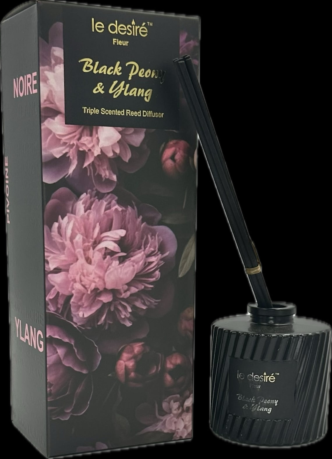 Black Peony & Ylang - Fleur Reed Diffuser