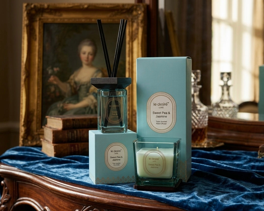 Jasmine & Sweet Pea - Luxe Soy Candle