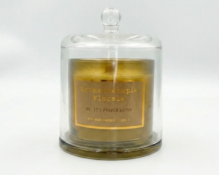 Purple Lotus - Aromathérapie Florale Soy Candle