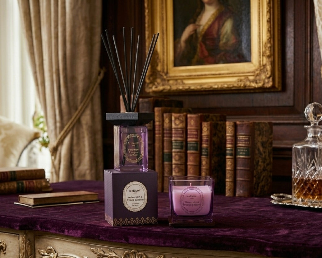 Watermelon & Tropical Blossoms - Luxe Reed Diffuser