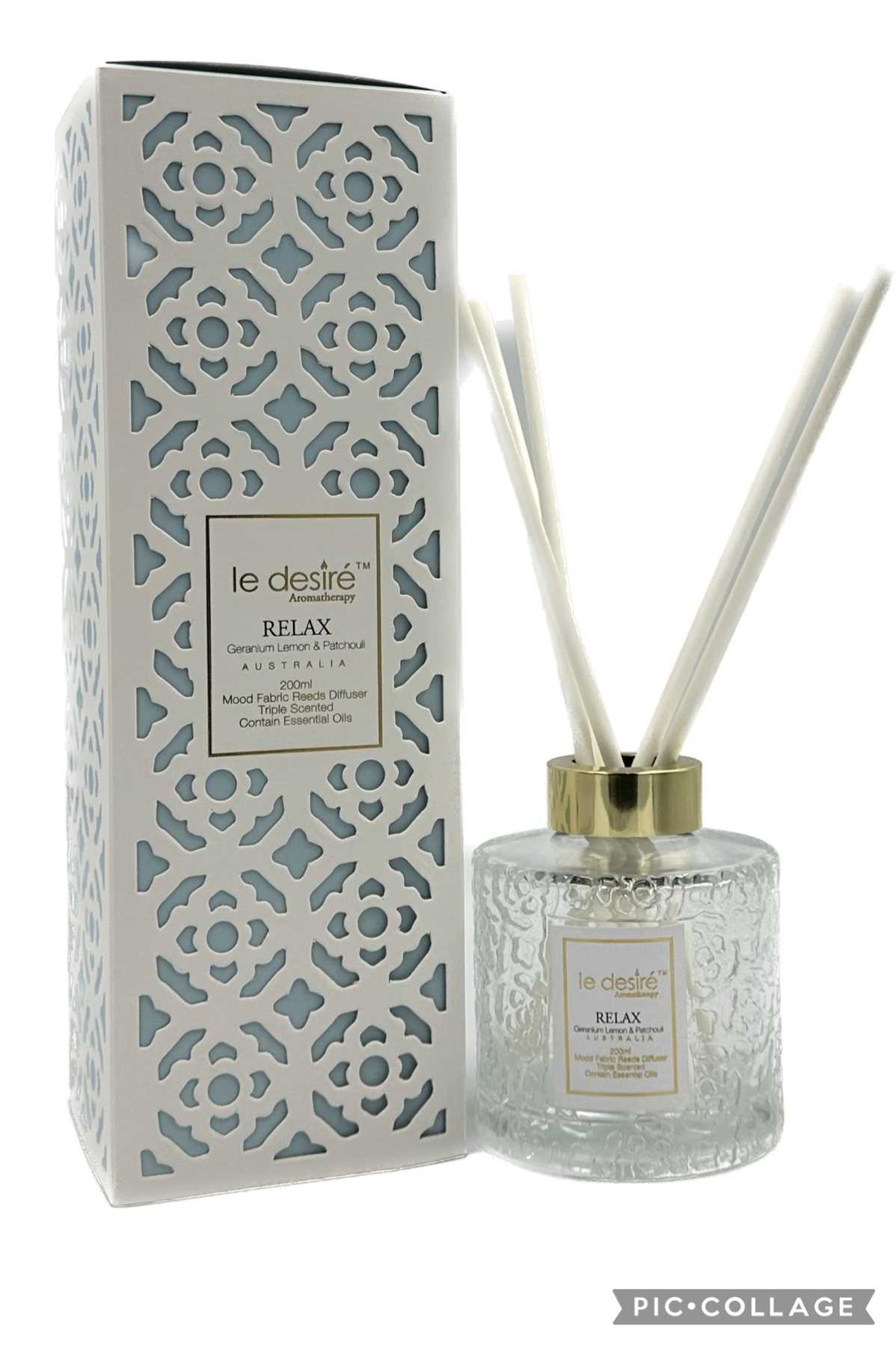 Rosewater Lychee - Aromathérapie Florale Reed Diffuser