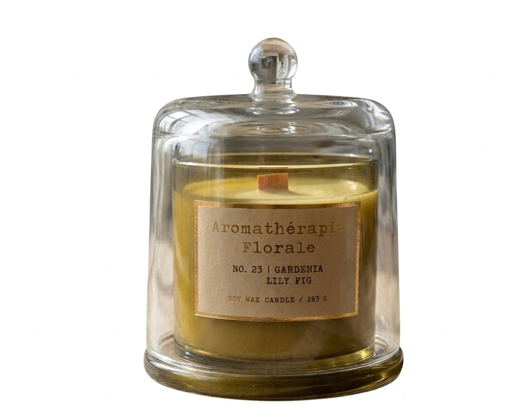 Gardenia Lily Fig - Aromathérapie Florale Soy Candle