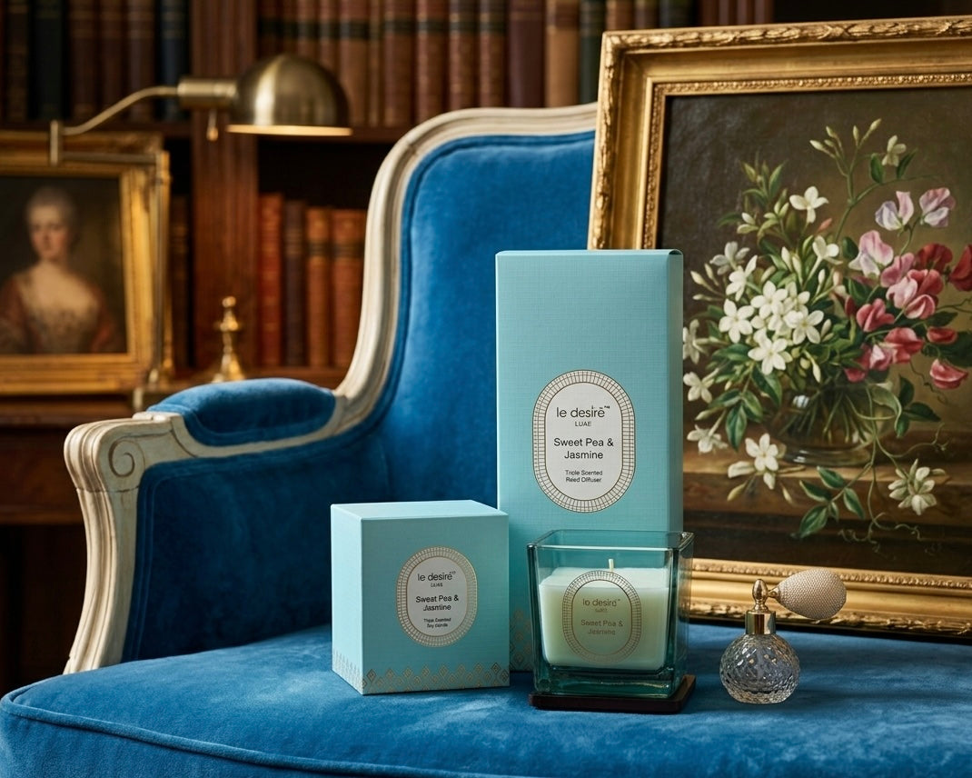 Jasmine & Sweet Pea - Luxe Soy Candle