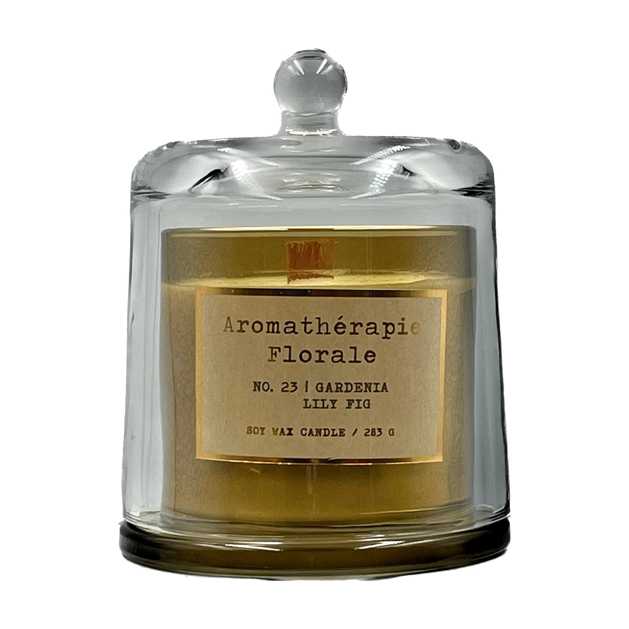 Gardenia Lily Fig - Aromathérapie Florale Soy Candle