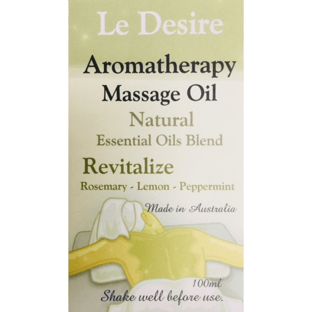 Revitalise - Aromatherapy Massage Oil