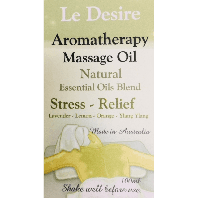 Stress Relief - Aromatherapy Massage Oil