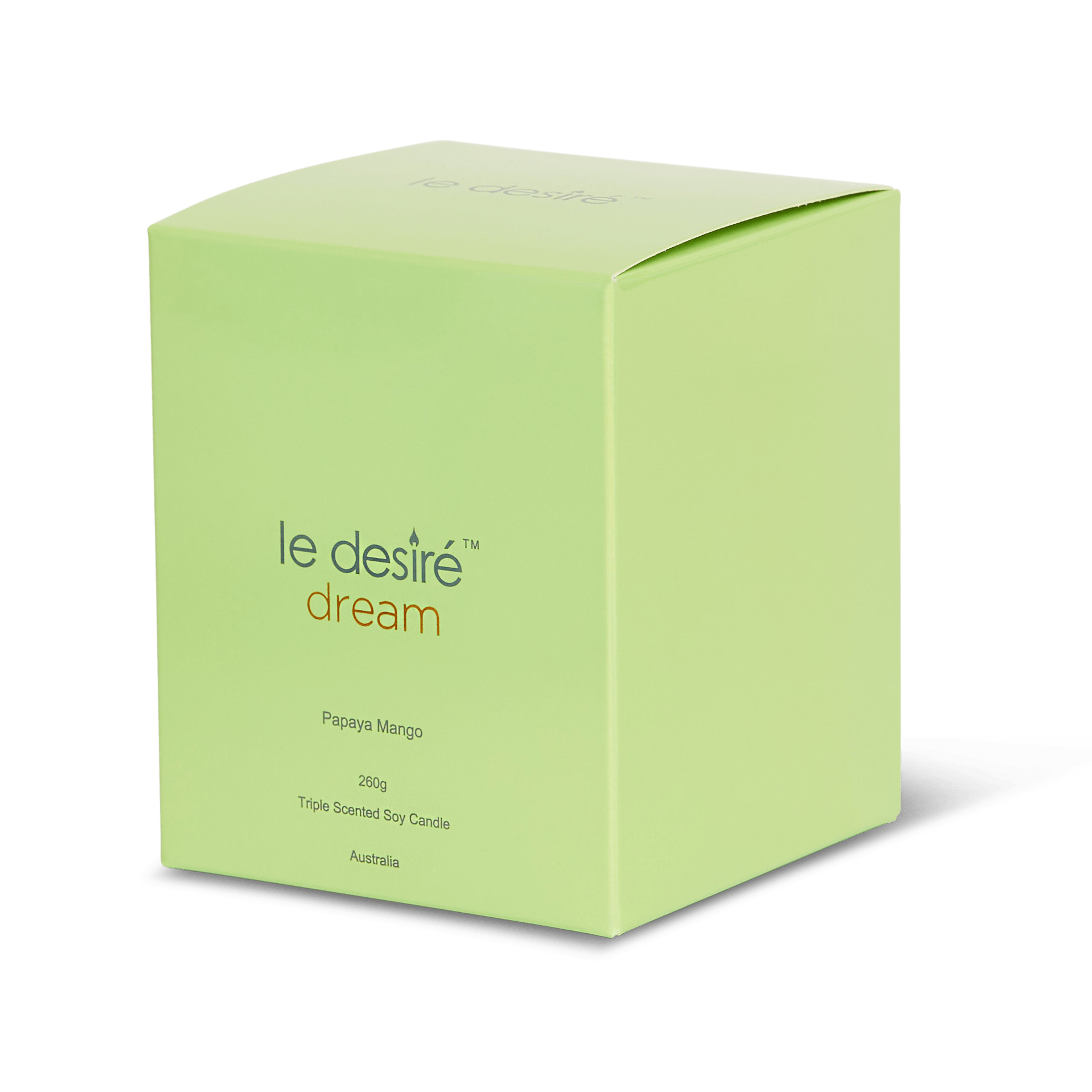 Papaya Mango - le rêve Soy Candle